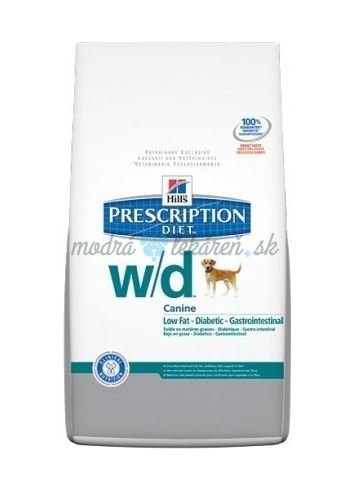 HILLS Diet Canine w/d Dry 4 kg