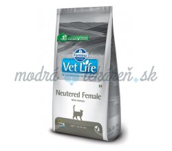 FARMINA VET LIFE CAT NEUTERED FEMALE  2KG