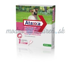 ATAXXA 4X1,0ML 500/100MG 4-10KG