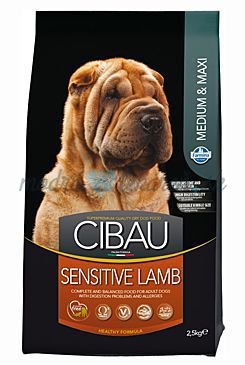 Farmina MO SP CIBAU dog adult sensitive lamb medium & maxi 2,5 kg