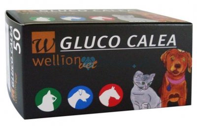 Prúžky na meranie glukózy WellionVet Gluco Calea 50 ks