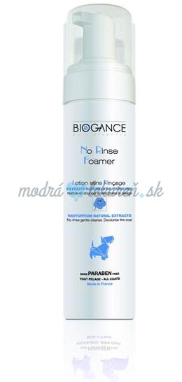 Šampón BIOGANCE bezoplachový No rinse foamer Dog (pena) 200 ml
