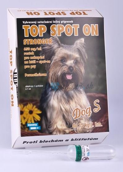 TOP SPOT ON STRONG. 1X1ML DOG "S"