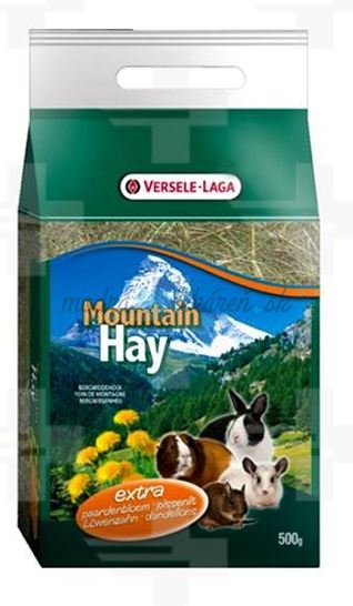 VL Mountain Hay seno pre hlodavce s púpavou 500 g