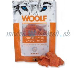 Pamlsok Woolf Dog Chicken & Carrot Bites 100 g