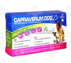 Capraverum Dog probioticum-prebioticum 30 tbl.