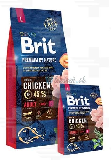 Brit Premium by Nature dog Adult L