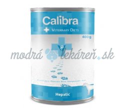 Calibra VD Dog Hepatic 400 g konzerva