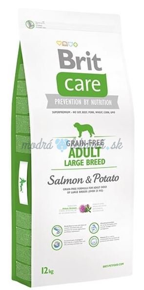 BRIT Care dog Grain free Adult Large Breed Salmon & Potato