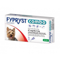 FYPRYST Combo S 67/60,3 mg spot-on Dog 1x0,67 ML
