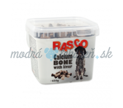 Sušienky  RASCO Dog kosti kalciové s pečeňou (650g)