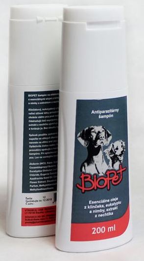 Šampón BIOPET antiparazitárny
