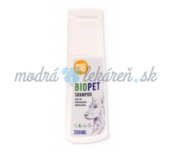 Šampón BIOPET s chlórhexidínom 4% 200 ml