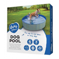 Bazén DUVO+ pre psy, modrý, priemer 120x30cm