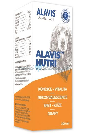 ALAVIS Nutri 200 ml ( lososový olej )
