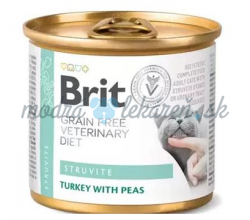 Brit Veterinary Diets GF cat Struvite 200 g konzerva