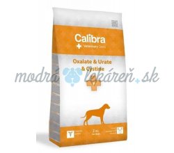 Calibra Vet Diet Dog Oxalate/ Urate/ Cystine NEW 2 kg