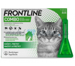 Frontline Combo Spot-on Cat sol. 3 x 0,5 ml