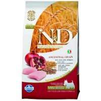 Farmina N&D dog AG adult mini, chicken, spelt, oats & pomegranate