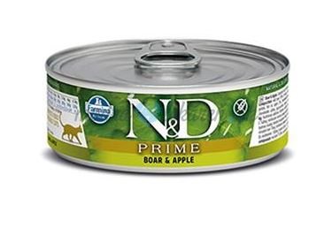 Farmina N&D cat PRIME boar & apple konzerva 70 g
