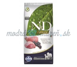 Farmina N&D dog PRIME (GF) adult medium & maxi, lamb & blueberry