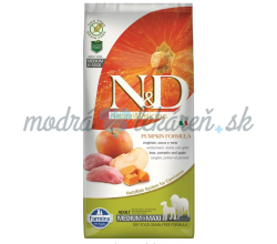 Farmina N&D dog PUMPKIN (GF) adult medium & maxi, boar & apple