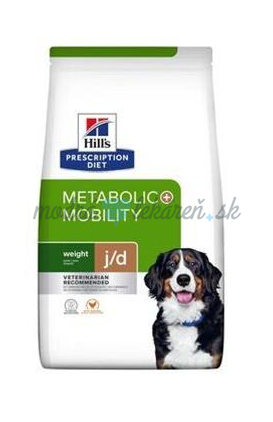 HILLS Diet Canine Metabolic + Mobility Dry NEW 12 kg