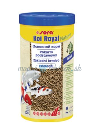 Sera Koi Royal Natural mini krmivo pre malé Koi
