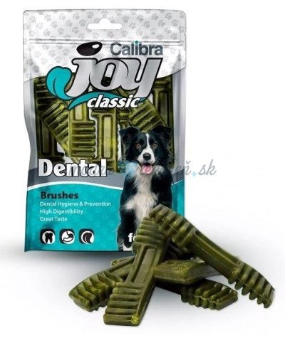 Pamlsok CALIBRA Joy DOG Classic Dental Brushes 85g