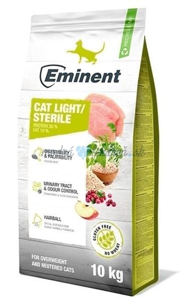 EMINENT CAT ADULT LIGHT/STERILE  10KG