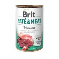 Brit Paté & Meat Venison 400 g konzerva