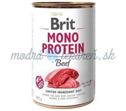 Brit Mono Protein Beef  400 g konzerva